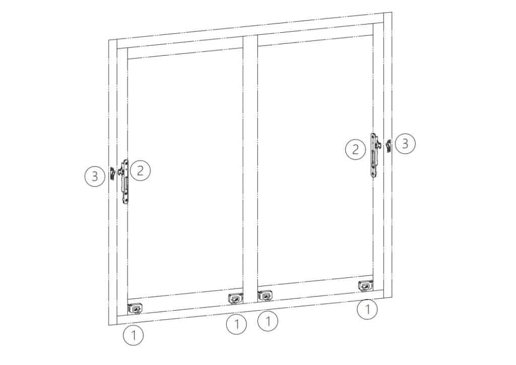 Giai phap cua he 55 ranh K Cua so mo lua 2 canh