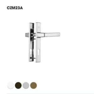 Tại Sao Nên Chọn Tay Nắm Cửa Đi CZM23A? Độ bền vượt trội: Sử dụng hợp kim nhôm cao cấp và xử lý bề mặt tiên tiến, đảm bảo sản phẩm bền đẹp theo thời gian. Thiết kế hiện đại: Kiểu dáng thanh lịch, phù hợp với mọi không gian kiến trúc. Dễ dàng lắp đặt và sử dụng: Cấu tạo chắc chắn, kích thước tiêu chuẩn, thao tác mượt mà và tiện lợi. Tính năng ưu việt: Đảm bảo độ kín khít và an toàn tuyệt đối cho hệ cửa nhôm kính. Chính sách bảo hành uy tín: Bảo hành dài hạn 36 tháng cùng chính sách đổi trả linh hoạt, mang lại sự yên tâm tuyệt đối. Tay nắm cửa đi CZM23A là sự kết hợp hoàn hảo giữa tính năng và thẩm mỹ, mang lại sự tiện nghi và vẻ đẹp sang trọng cho không gian sống và làm việc của bạn!