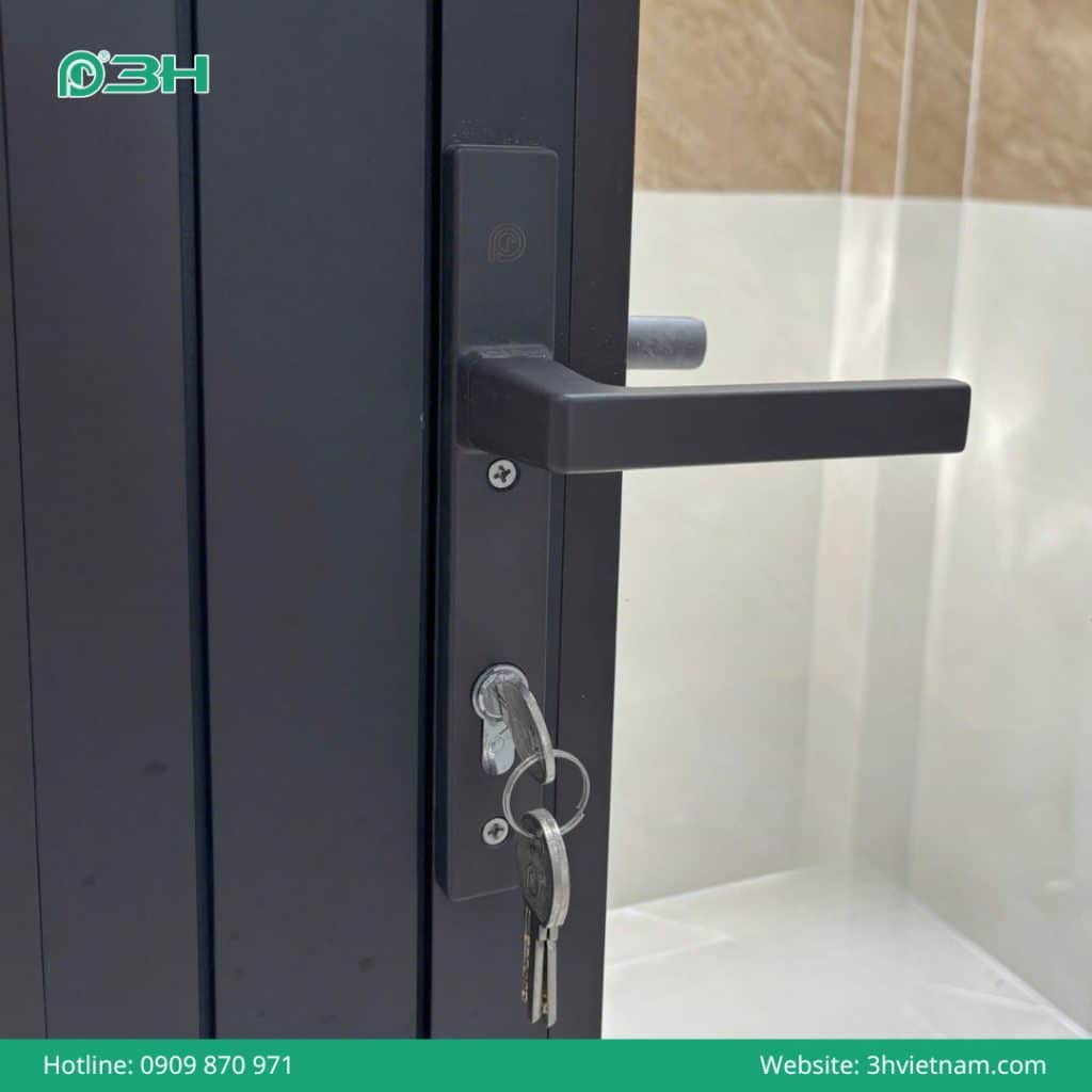 Tay nắm cửa sắt 3H
