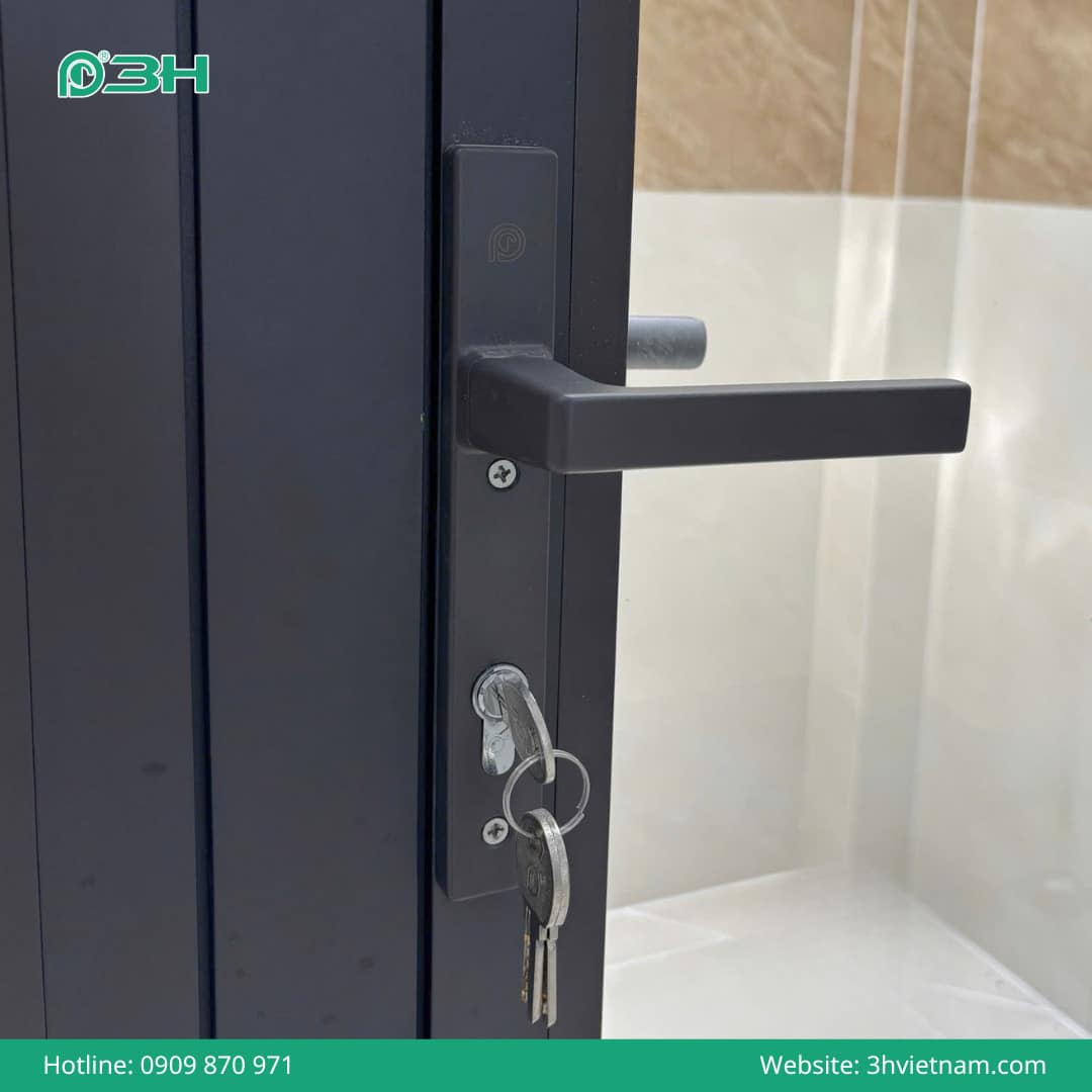Tay nắm cửa sắt 3H